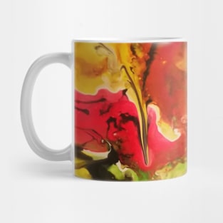 Light vs Darkness Acrylic Abstract Art Mug